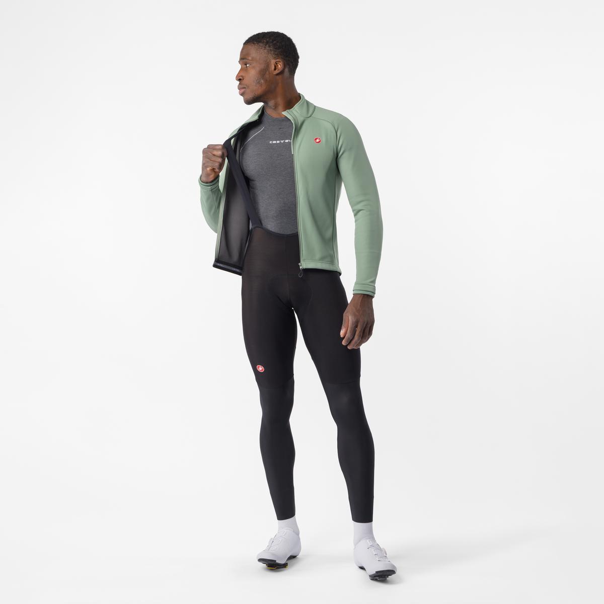 Castelli Competizione Bibtight Salopette Lunga Ciclismo Uomo – Black, dettaglio 7