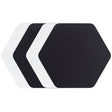 Gear Aid Tenacious Tape Toppe Esagonali Nero/Trasparente 4 pz – toppe
