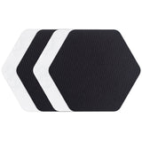 Gear Aid Tenacious Tape Toppe Esagonali Nero/Trasparente 4 pz – toppe