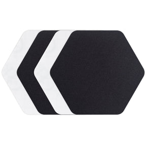 Gear Aid Tenacious Tape Toppe Esagonali Nero/Trasparente 4 pz – toppe