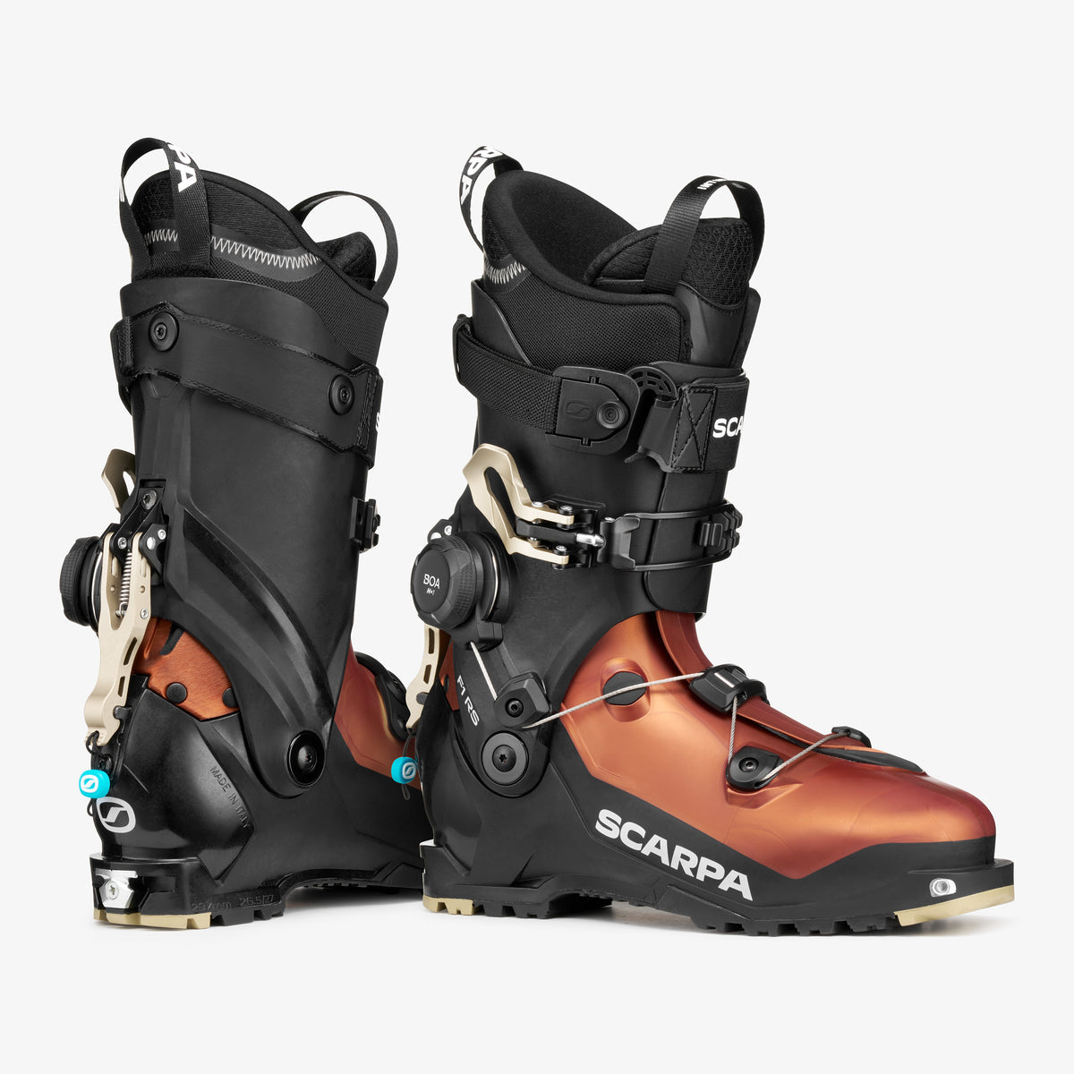 Scarpa F1 RS Scarpone Scialpinismo Uomo – Black Bronze, dettaglio 6