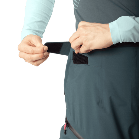 Dynafit Blacklight 3L Pantaloni Impermeabili Donna – Cinder, dettaglio 5