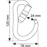 CAMP Atom 2lock - Moschettone