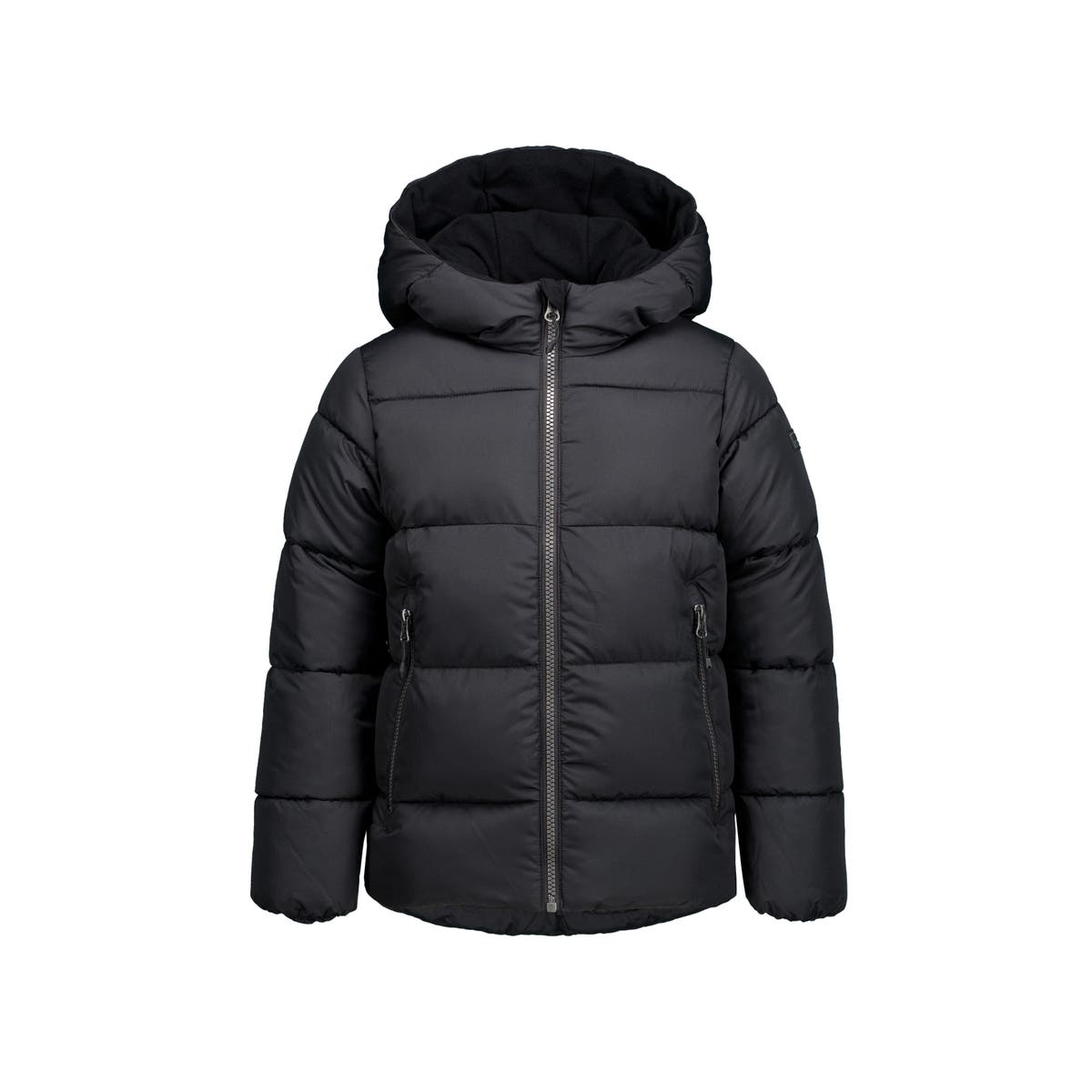 Icepeak Kenova Giacca Imbottita Junior – Black, vista frontale