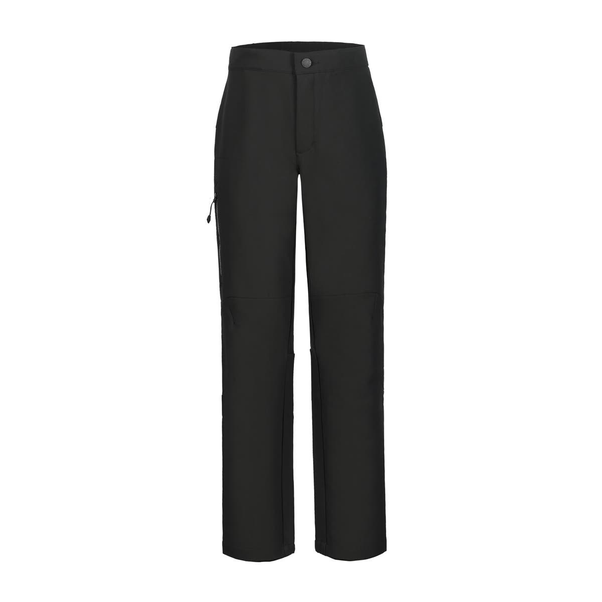 Icepeak Kress Pantaloni Outdoor Junior – Black, vista frontale