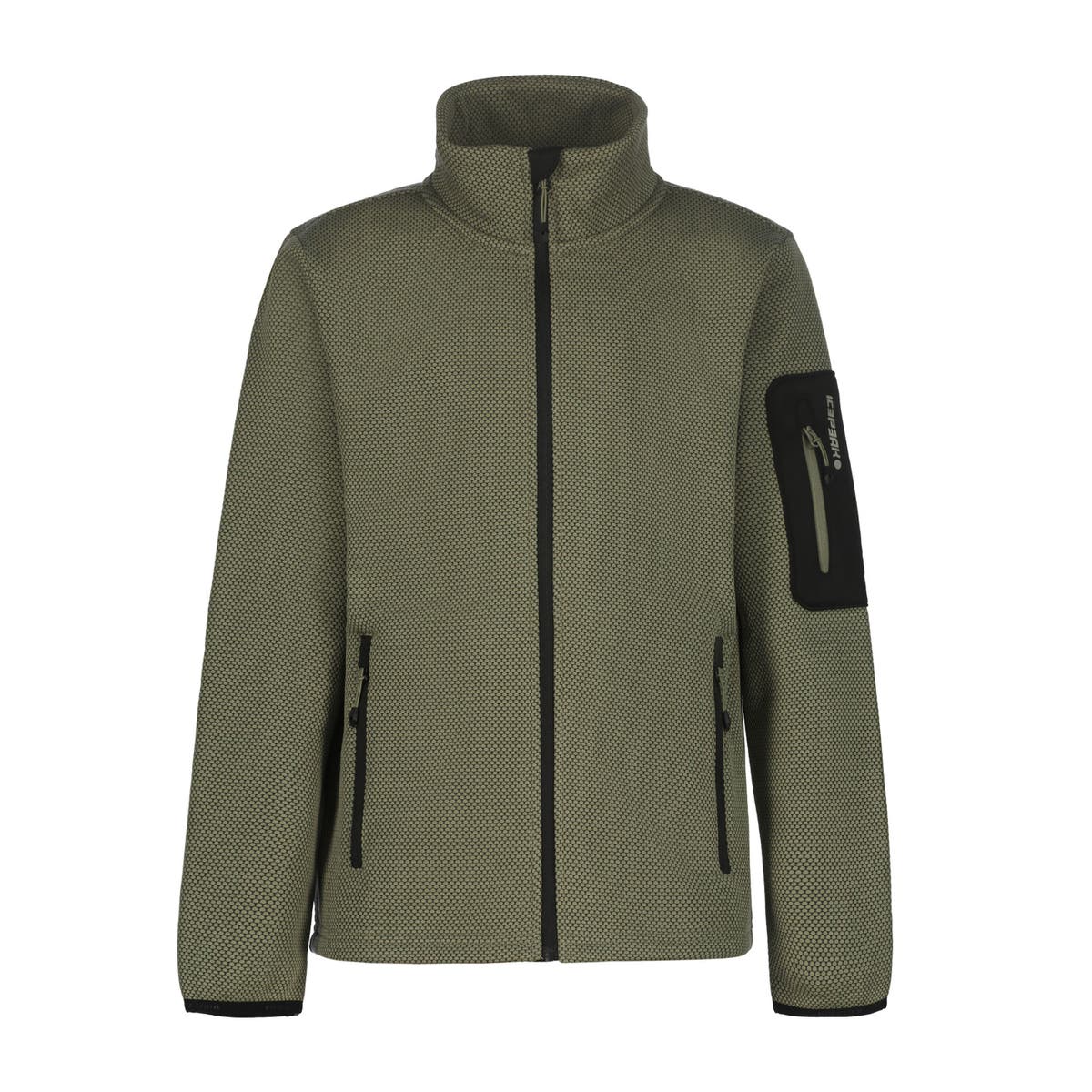 Icepeak Kevelaer Pile Junior – Green, vista frontale
