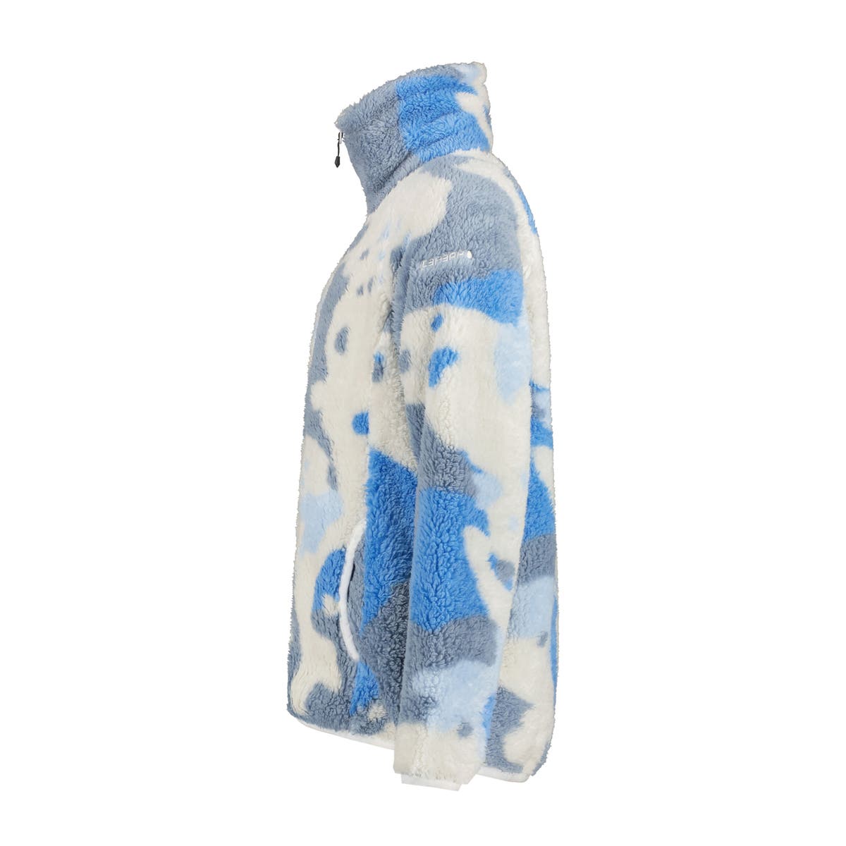 Icepeak Lorain Pile Junior – Camo Blue, vista laterale