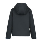 Icepeak Koloa Giacca Softshell Junior – Dark Grey, vista retro
