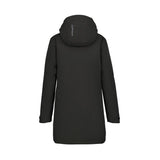 Icepeak Bagheria Giacca Imbottita Impermeabile Donna – Black, vista retro