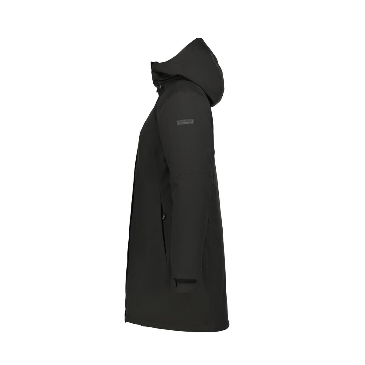 Icepeak Bagheria Giacca Imbottita Impermeabile Donna – Black, vista laterale