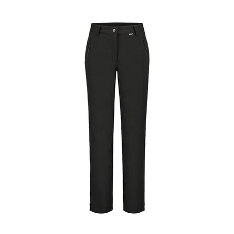 Icepeak Bovill Pantaloni Softshell Donna – Black, vista frontale