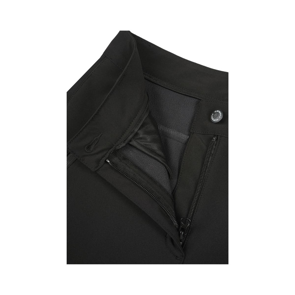 Icepeak Bovill Pantaloni Softshell Donna – Black, dettaglio 1