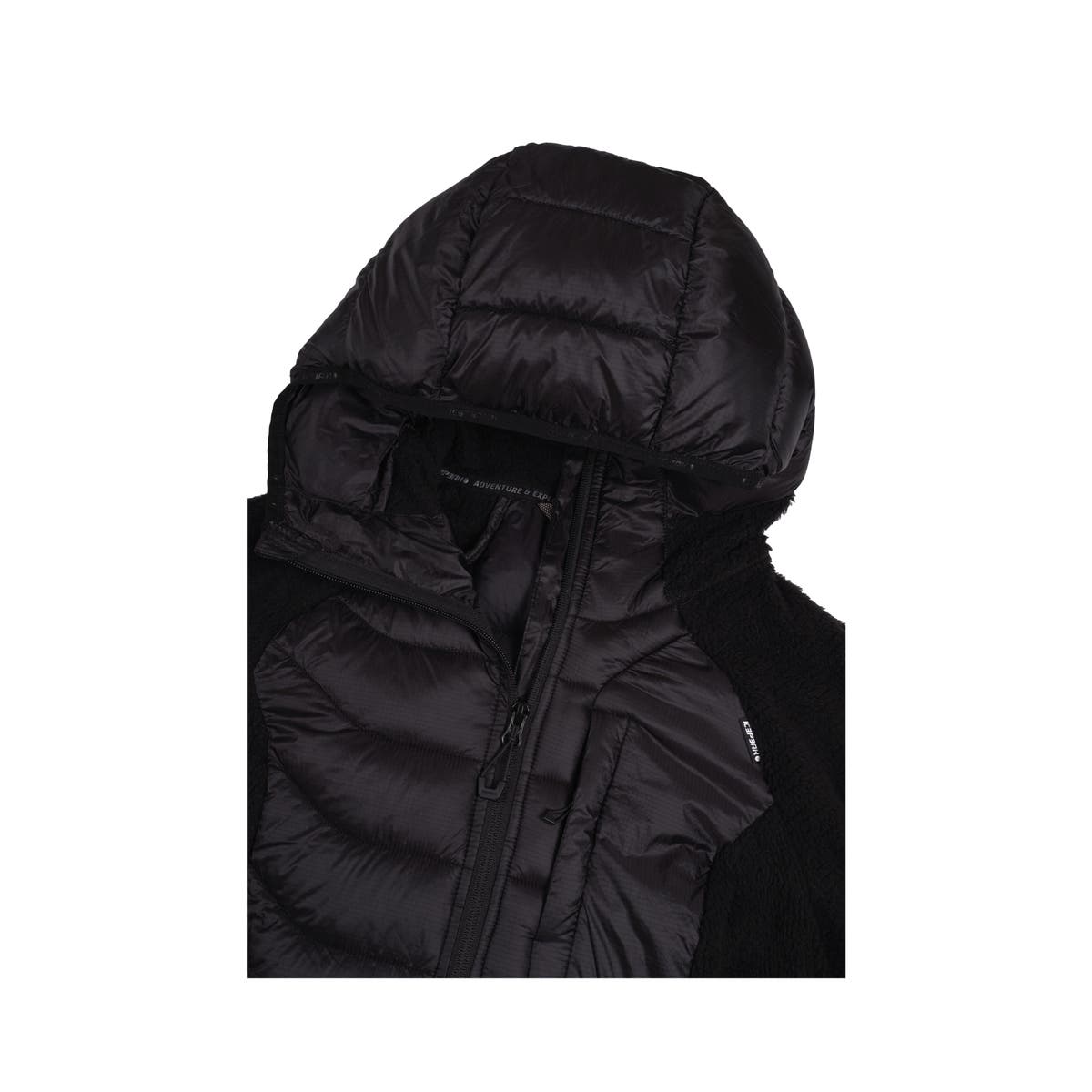 Icepeak Dakota Giacca Ibrida Donna – Black, dettaglio 1