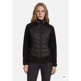 Icepeak Dakota Giacca Ibrida Donna – Black, indossato dettaglio