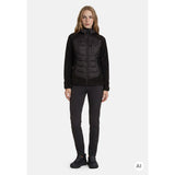 Icepeak Dakota Giacca Ibrida Donna – Black, indossato fronte