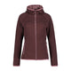 Icepeak Berryville Pile con Cappuccio Donna – Wine, vista frontale
