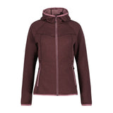 Icepeak Berryville Pile con Cappuccio Donna – Wine, vista frontale