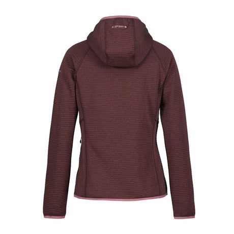 Icepeak Berryville Pile con Cappuccio Donna – Wine, vista retro