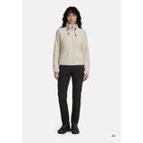 Icepeak Colony Pile Donna – Natural White, indossato fronte