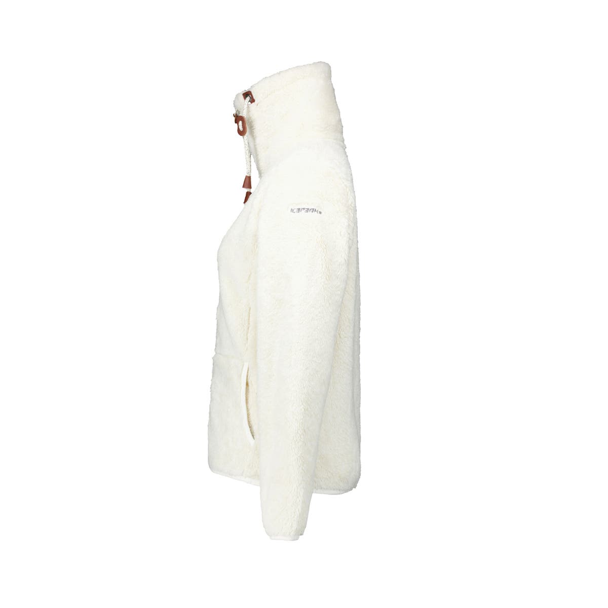 Icepeak Colony Pile Donna – Natural White, vista laterale