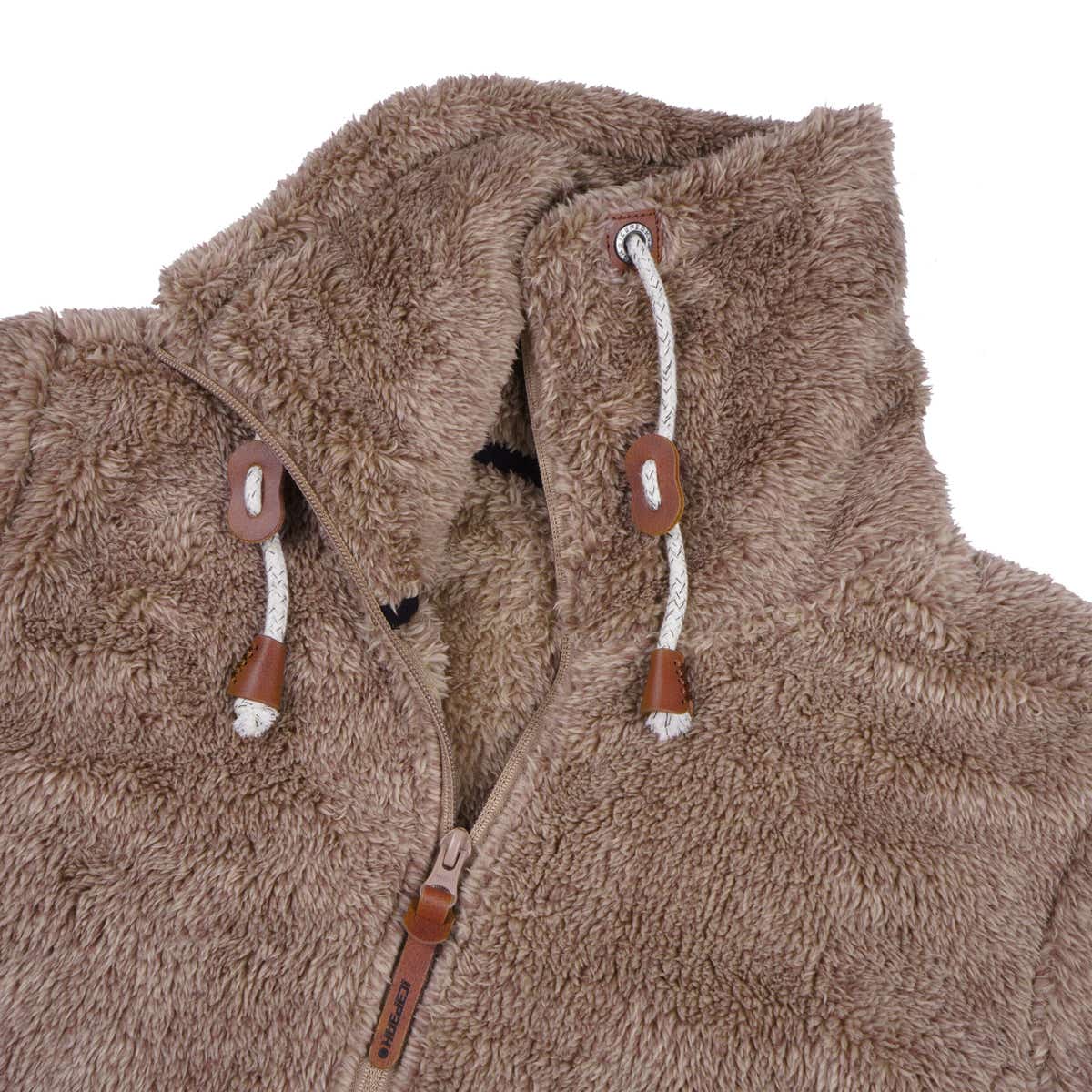 Icepeak Colony Pile Donna – Camel, dettaglio 1