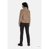 Icepeak Colony Pile Donna – Camel, indossato retro