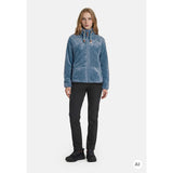 Icepeak Colony Pile Donna – Light Blue, indossato fronte