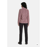 Icepeak Colony Pile Donna – Malva, indossato retro