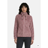Icepeak Colony Pile Donna – Malva, indossato dettaglio
