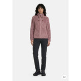 Icepeak Colony Pile Donna – Malva, indossato fronte