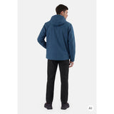 Icepeak Brandt Giacca Impermeabile Uomo – Blue, indossato retro