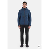 Icepeak Brandt Giacca Impermeabile Uomo – Blue, indossato fronte