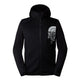 THE NORTH FACE Felpa in Pile con Cappuccio Merak da uomo