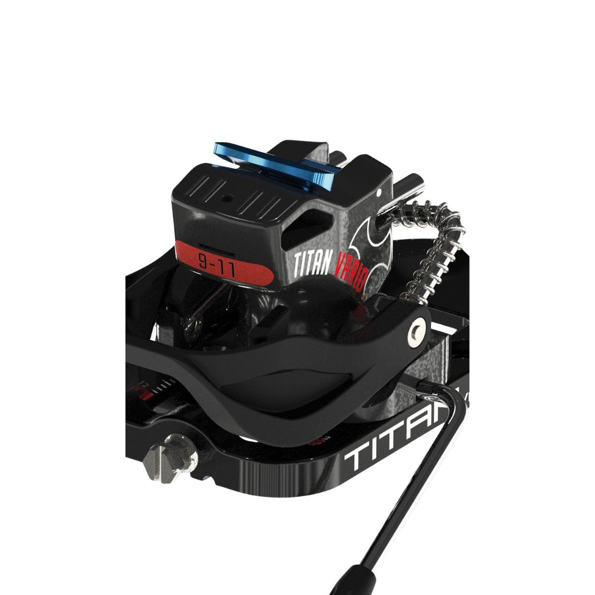 Ski Trab Titan Vario.2 Blu Attacco da Scialpinismo con Skistopper - Sgancio 5/7 – Nero, dettaglio 4