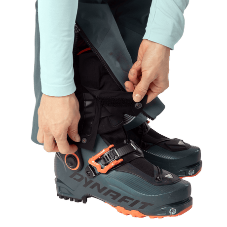 Dynafit Blacklight 3L Pantaloni Impermeabili Donna – Cinder, dettaglio 9