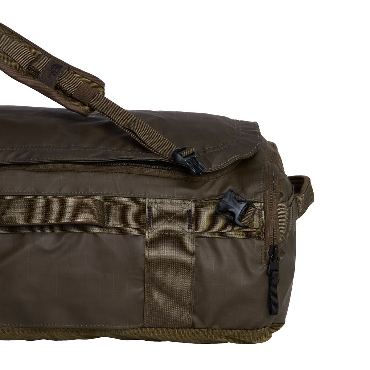 The North Face Base Camp Voyager Duffel Borsone 32L – Taupe Green Black, dettaglio 7