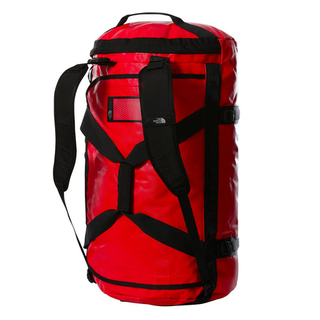 The North Face Base Camp Duffel Borsone da Viaggio Taglia L – Red Black, dettaglio 2