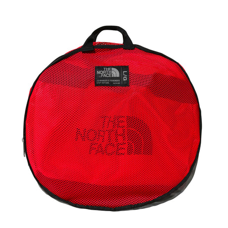 The North Face Base Camp Duffel Borsone da Viaggio Taglia L – Red Black, dettaglio 3