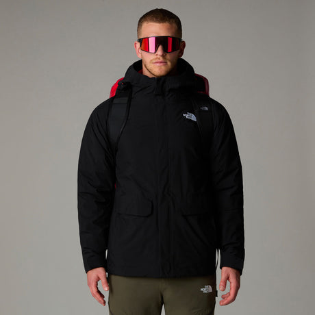 The North Face Base Camp Duffel Borsone da Viaggio Taglia L – Red Black, dettaglio 5