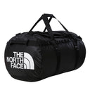 The North Face Base Camp Duffel Borsone da Viaggio Taglia XL – Black White 53R, vista frontale