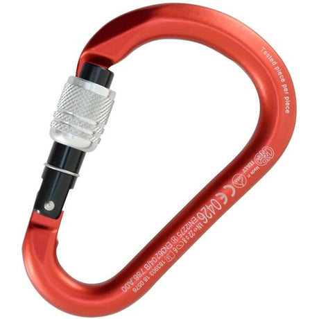 KONG HMS Classic Screw Sleeve - Rosso/nero/lucido