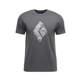 BLACK DIAMOND Engineered Diamond Short Sleeve Tee uomo