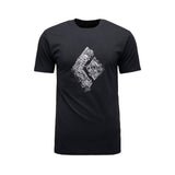 BLACK DIAMOND Engineered Diamond Short Sleeve Tee uomo