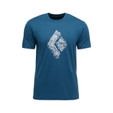 BLACK DIAMOND Engineered Diamond Short Sleeve Tee uomo