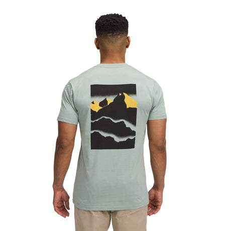 BLACK DIAMOND Mountainscape Short Sleeve Tee uomo