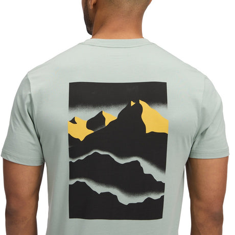 BLACK DIAMOND Mountainscape Short Sleeve Tee uomo