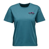 BLACK DIAMOND Mountainscape T-Shirt donna