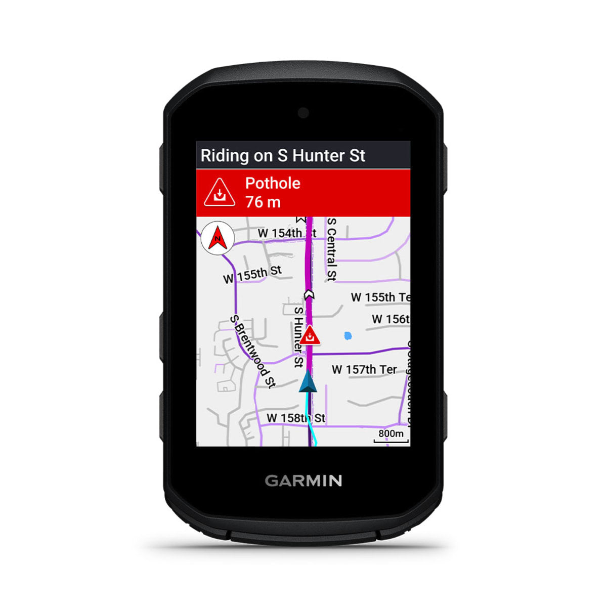 Garmin Edge 550 Ciclocomputer GPS – vista laterale