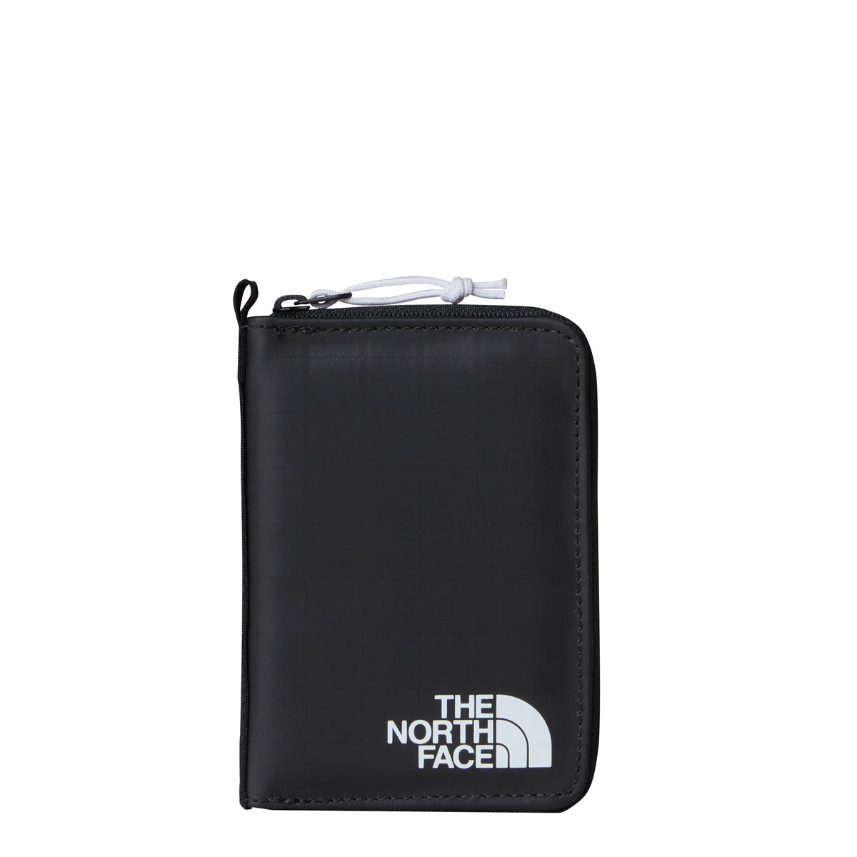 The North Face Base Camp Voyager Portafoglio – Black White, vista frontale
