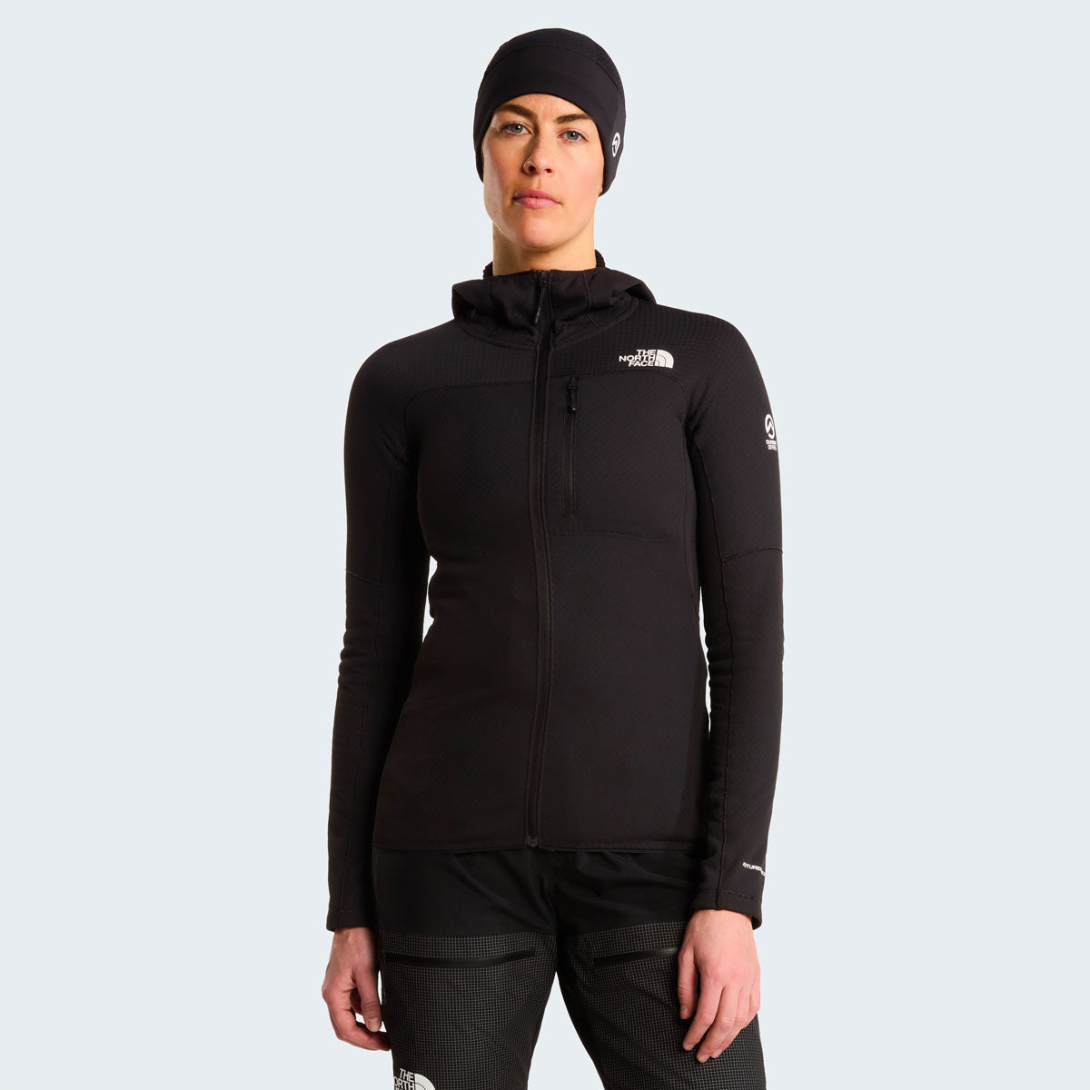 The North Face Summit Futurefleece Giacca in Pile con Cappuccio Donna – Black, dettaglio 1
